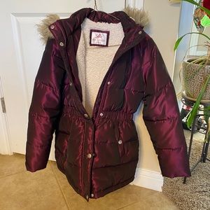 Justice size 12-14 winter coat😍